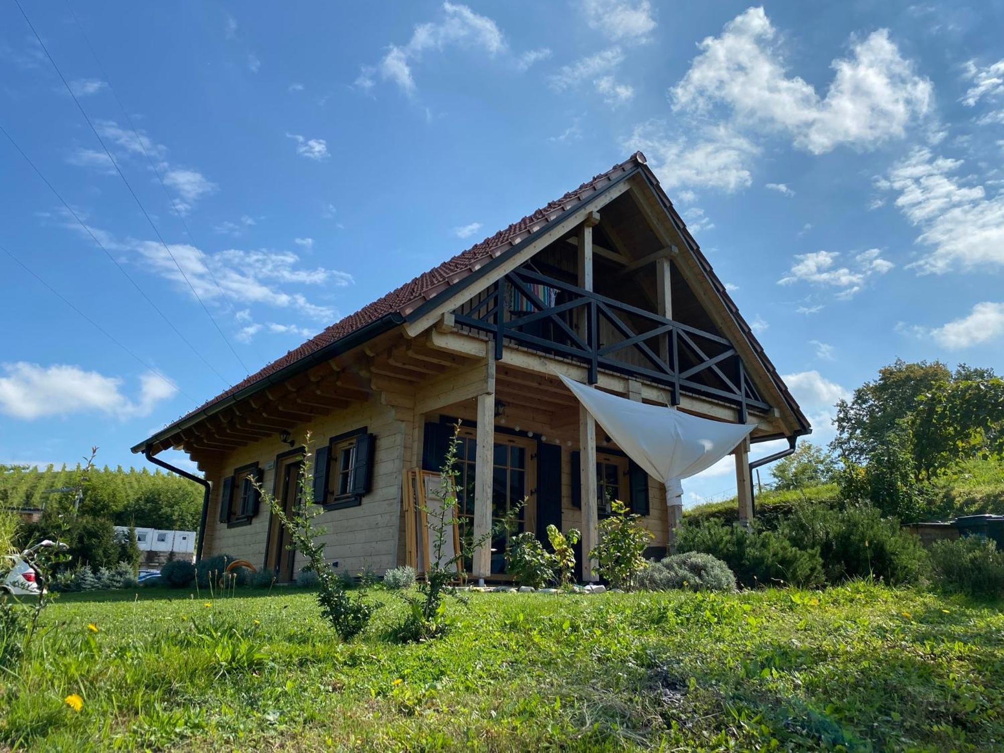 Loghouse Brunka - Escape From Life On A Highway Villa Gornja Radgona Buitenkant foto